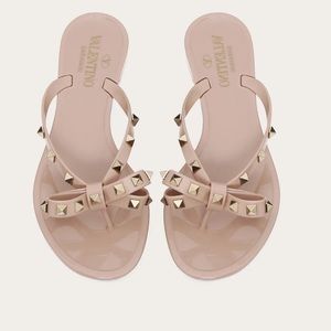 Nude tan Valentino sandals